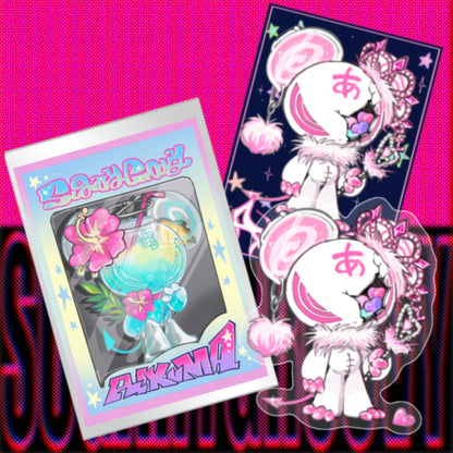 [ランダムステッカー＆カード] A!KUMA RANDOM STICKER&CARD COLLECTION Ver,1