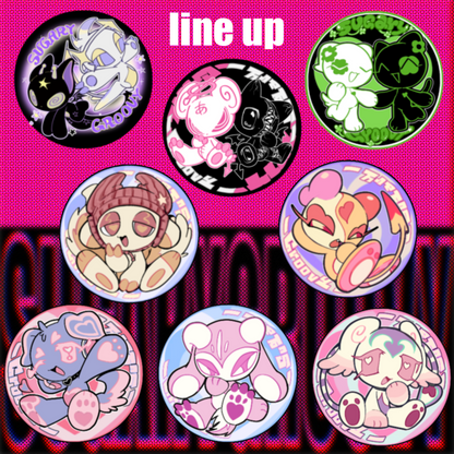 [ランダム缶バッチ] RANDOM button badge