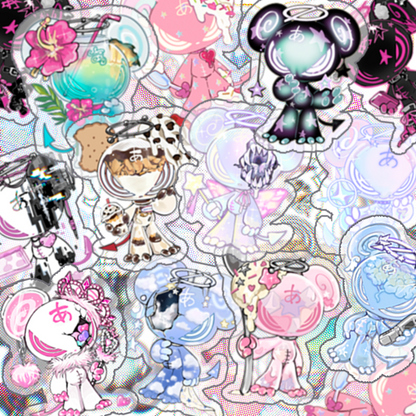 [ランダムステッカー＆カード] A!KUMA RANDOM STICKER&CARD COLLECTION Ver,1