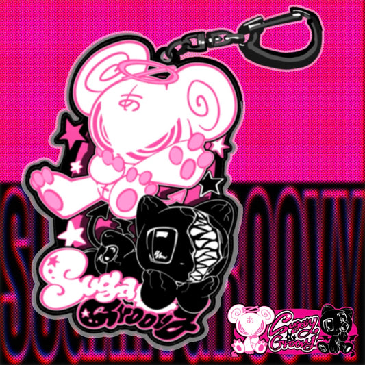 [メタルキーホルダー] A!KUMA×AMATOU Metal Key Holder