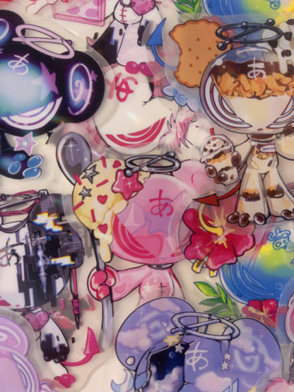 [ランダムステッカー＆カード] A!KUMA RANDOM STICKER&CARD COLLECTION Ver,1