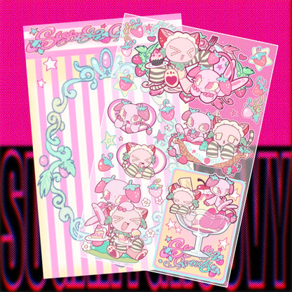 [シール] ICHIGO&PAFEL sticker